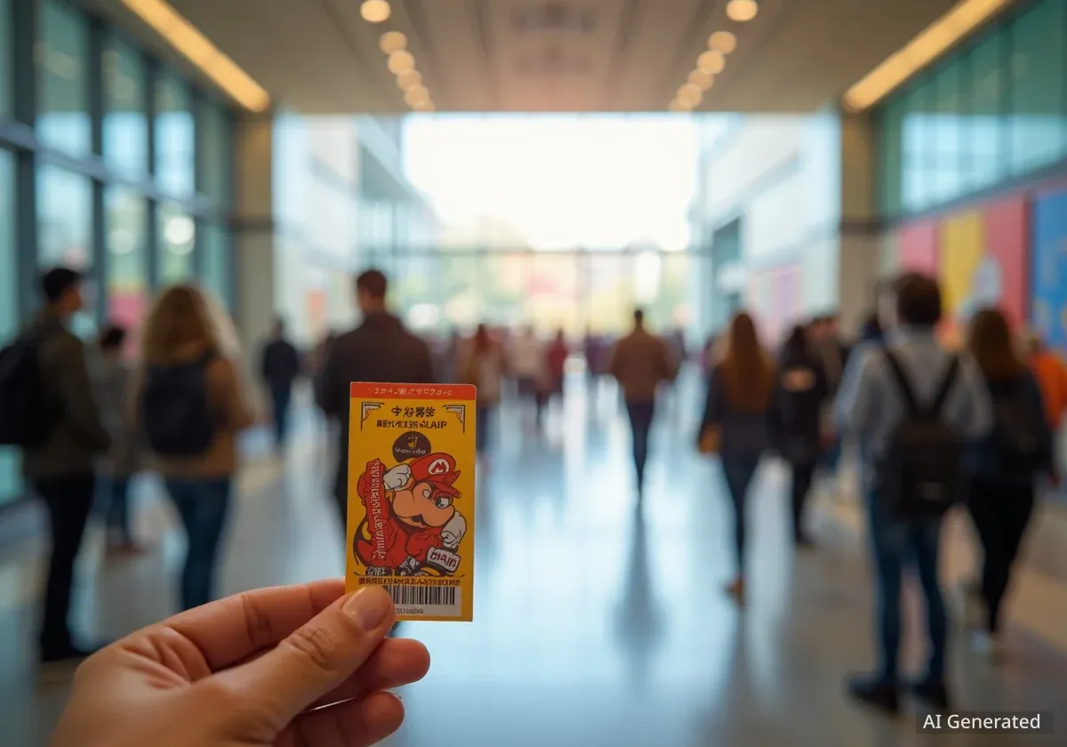 Nintendo Museum führt Mario-Jubiläumsticket ein