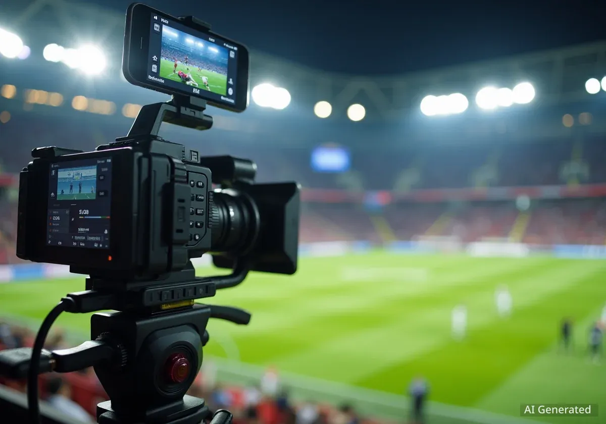 iPhone 17 Pro bei Live-Sportübertragung von Apple TV+ genutzt