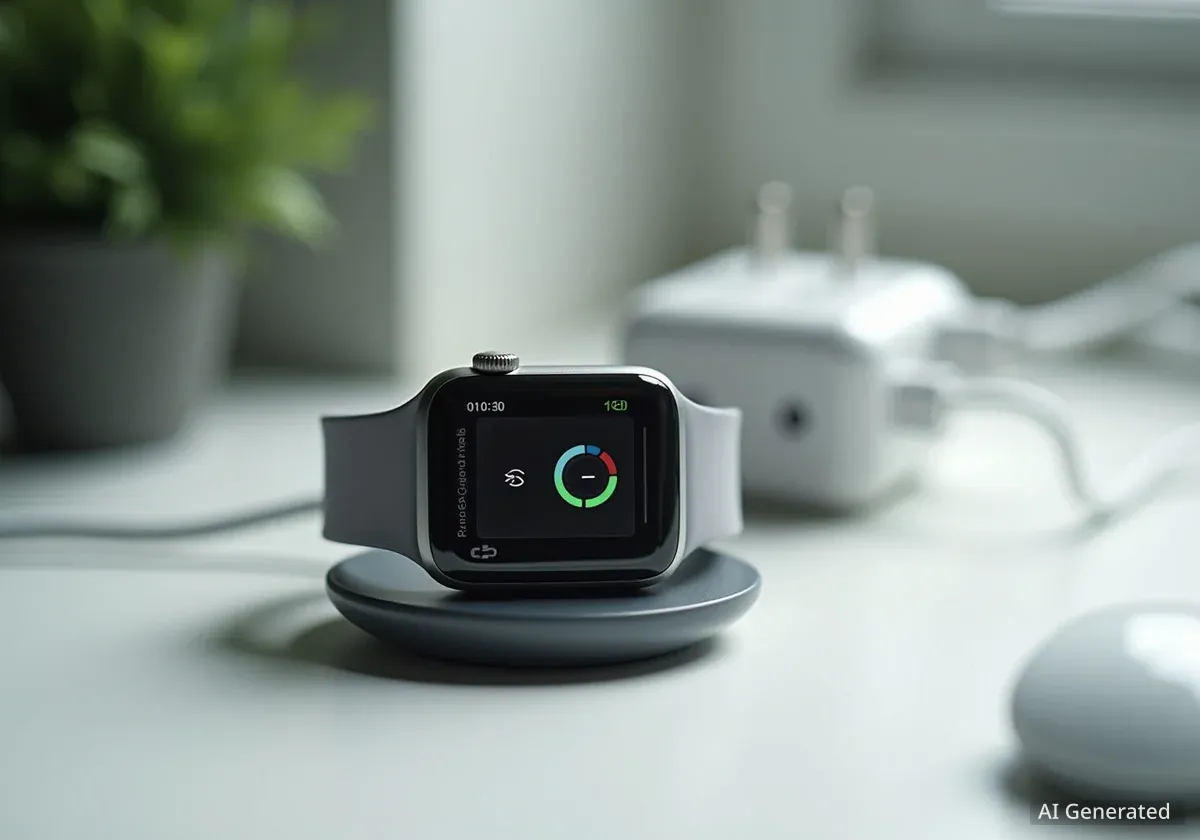 watchOS 26 warnt Nutzer vor langsamen Apple Watch Ladegeräten