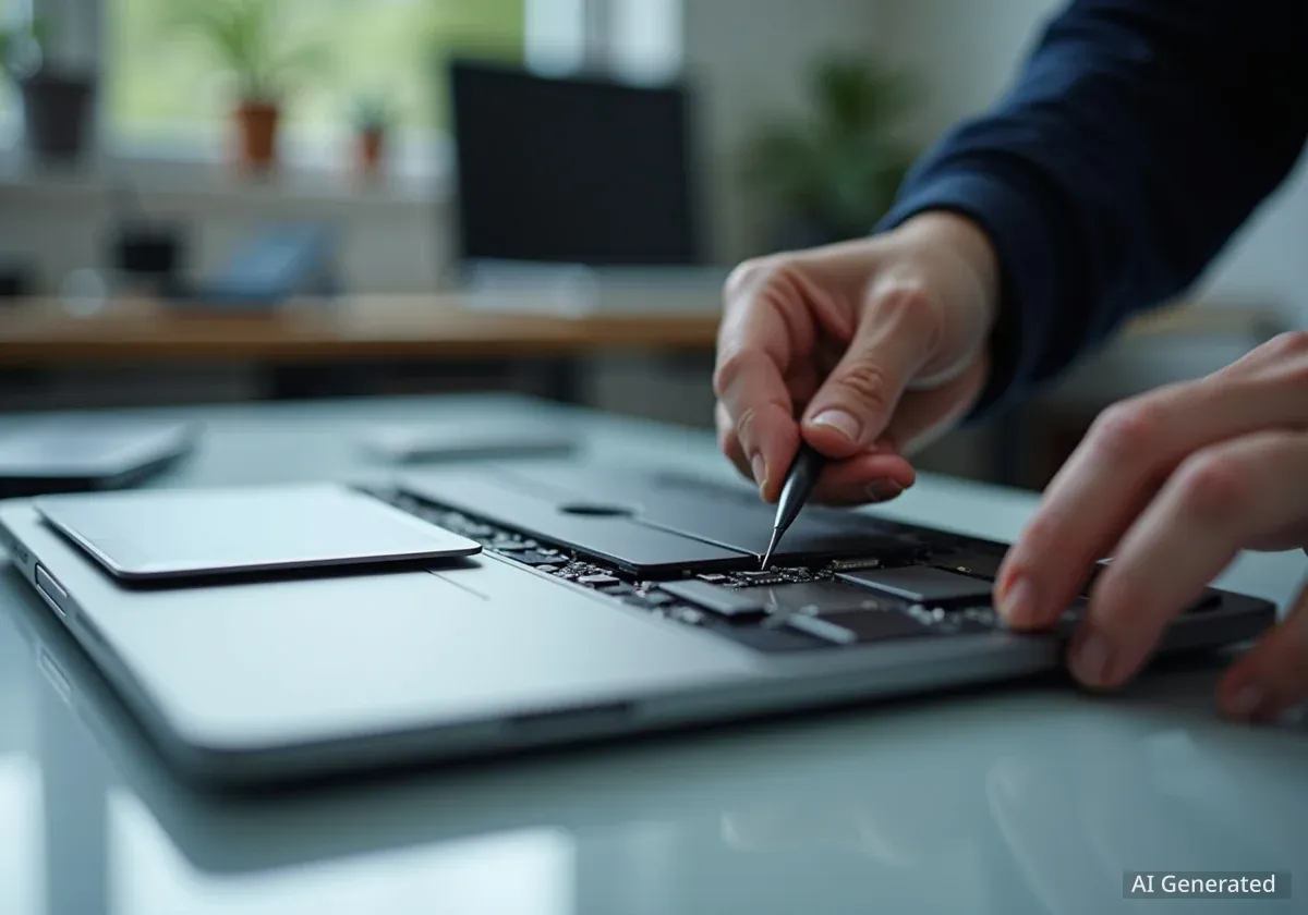 Neues MacBook Pro M5: Leichterer Akkutausch möglich