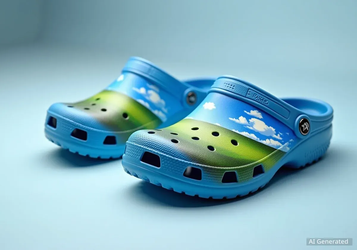 Microsoft verkauft jetzt Crocs im Windows XP-Design für 79,95 Dollar