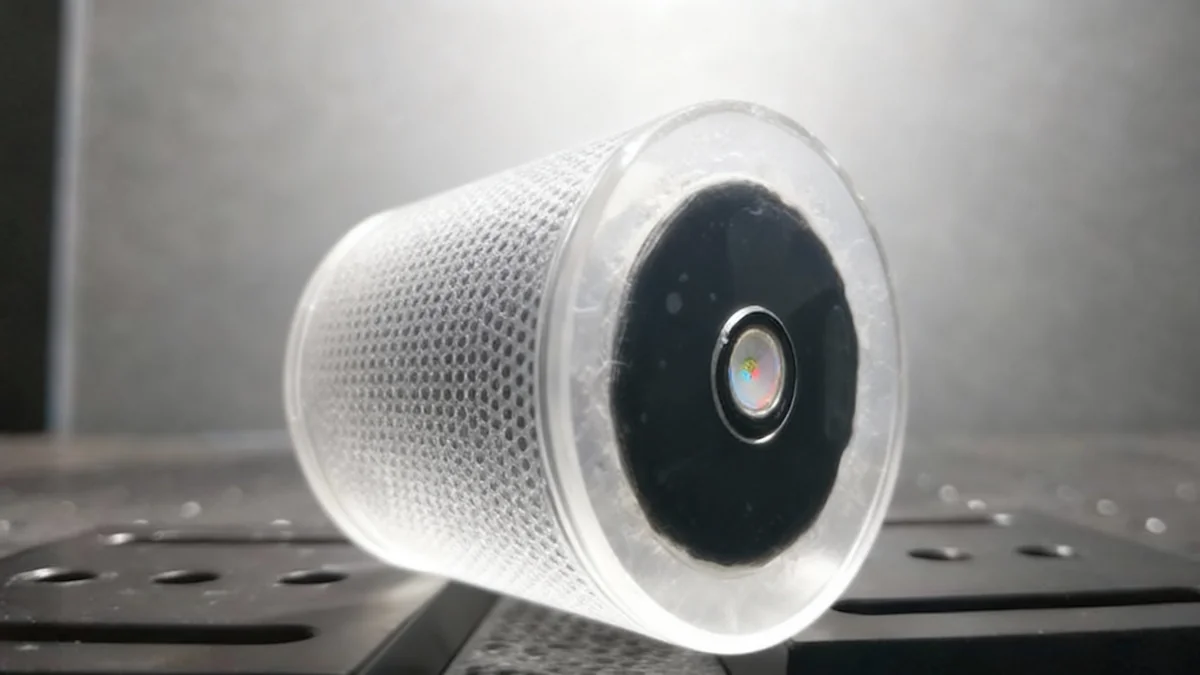 Neues Roboterauge fokussiert nur mit Licht, ohne Strom