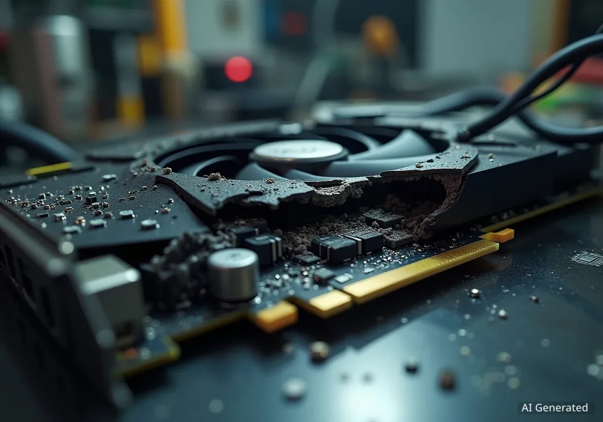 Defekte RTX 4070 Ti durch AMD-Grafikkarte wiederbelebt