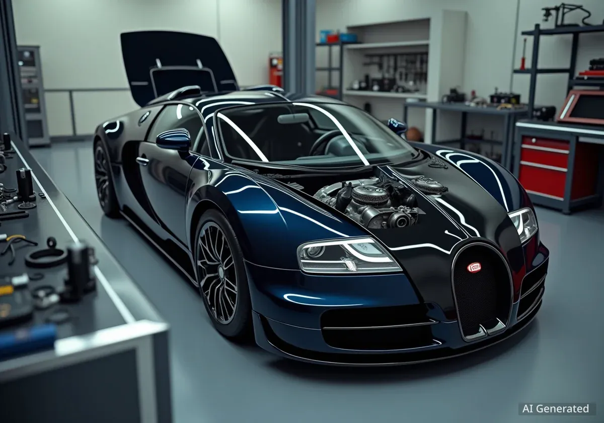 Bugatti Veyron: Die Wahrheit über den 21.000-Euro-Ölwechsel