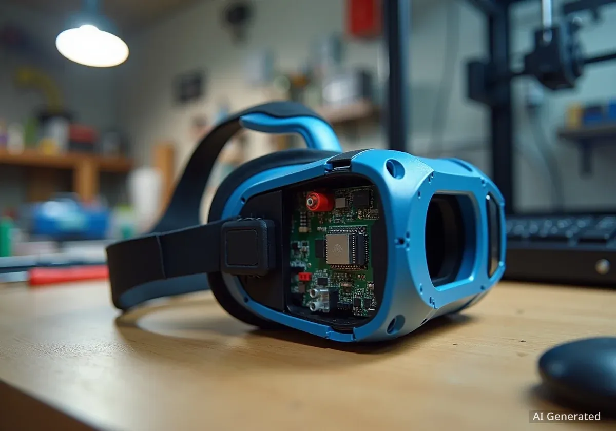 DIY-VR-Headset aus dem 3D-Drucker für unter 150 US-Dollar