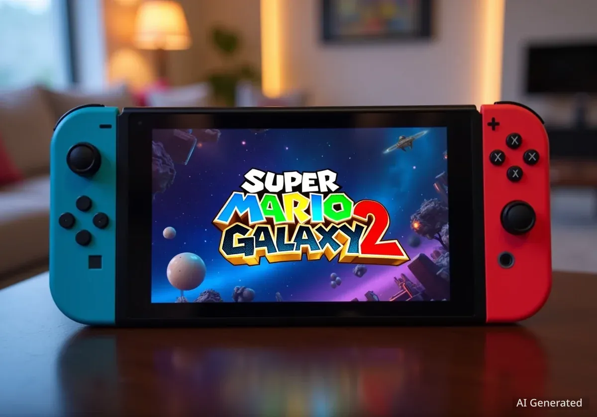 Super Mario Galaxy 2 an der Spitze der Switch eShop-Charts