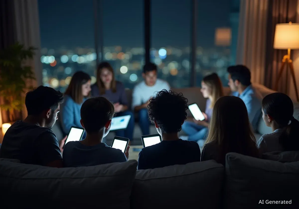 Die stille Epidemie: Wie Bildschirme den Alltag erobern