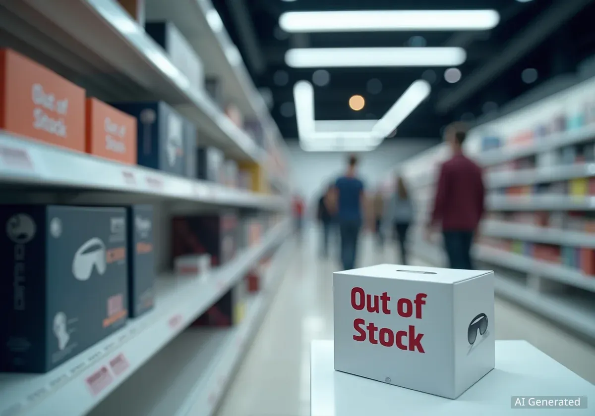 Meta Ray-Ban Display: Nach zwei Tagen fast überall ausverkauft