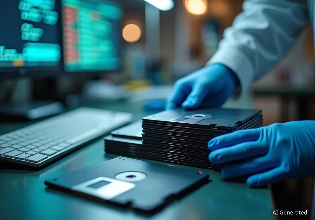 Digitale Archäologie: Forscher retten verlorenes Wissen von Disketten