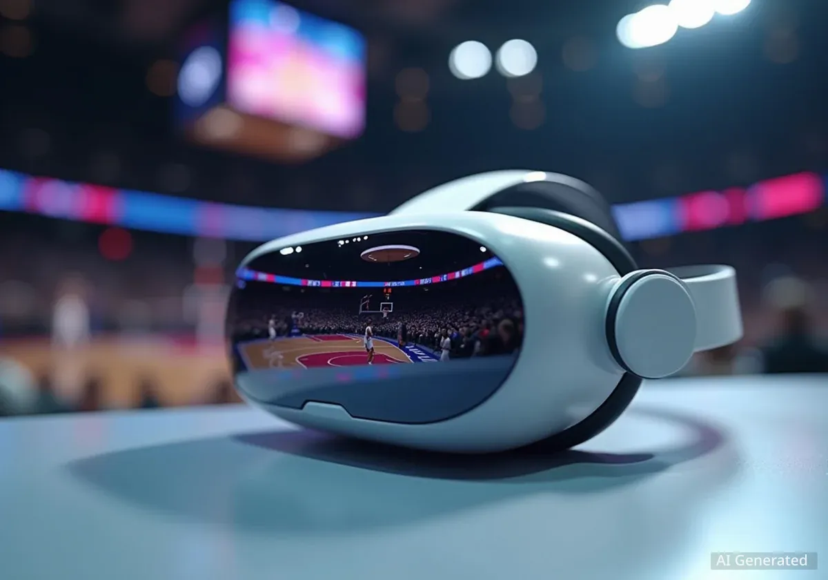 Apple Vision Pro zeigt erstmals Live-NBA-Spiele