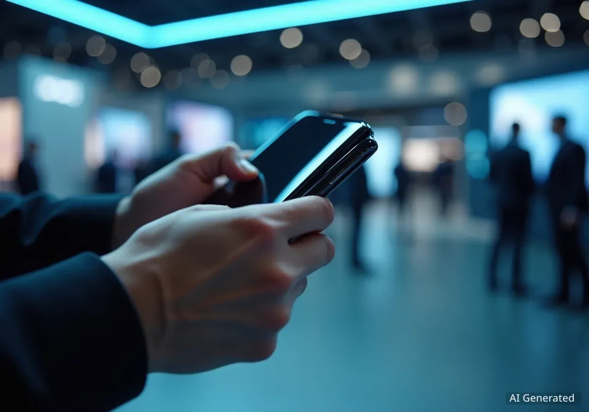 Samsung enthüllt faltbares TriFold-Smartphone