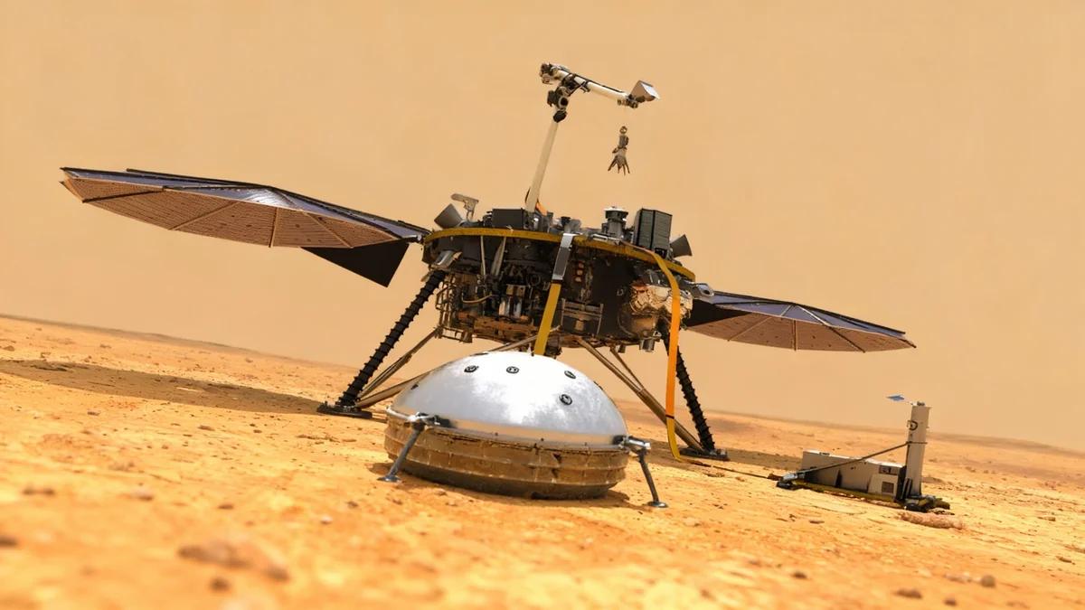 NASA-Sonde findet stillgelegten Mars-Lander InSight